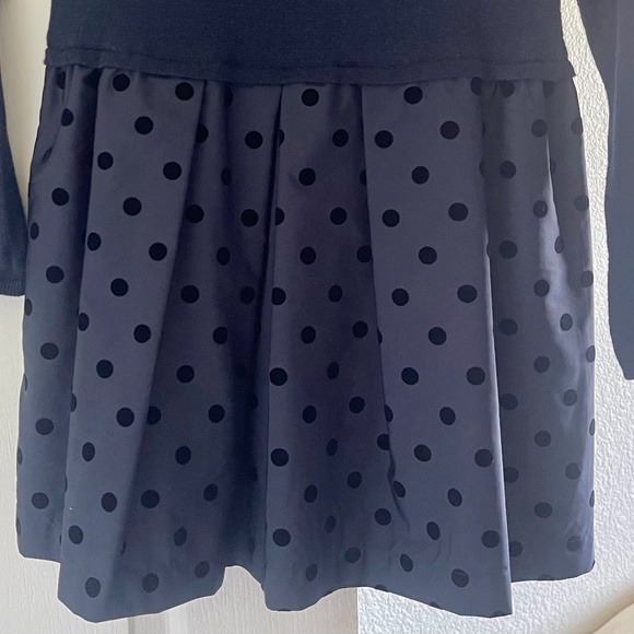 Navy Blue Jacadi Paris Kids Dress - Picture 3 of 4